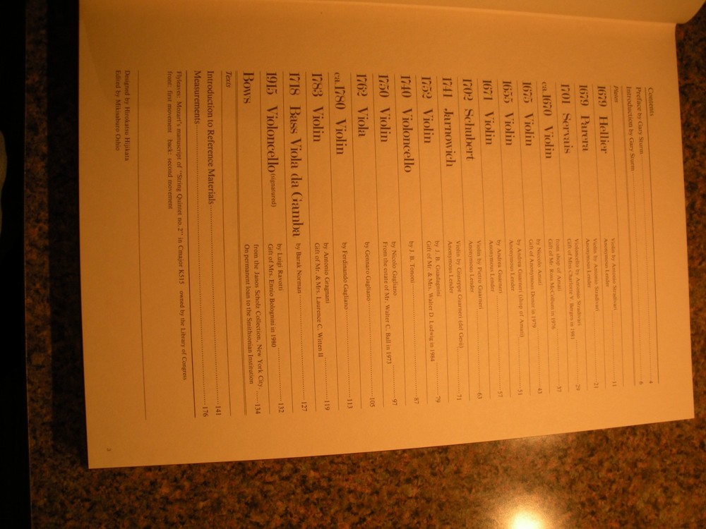 Classic Bowed String Instruments Smithsonian Institution Book 1986, Violins Bows