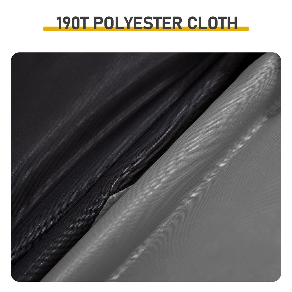 Gray Rectangular Heated Sleeping Bag Waterproof Compact Envelope for Backpacking