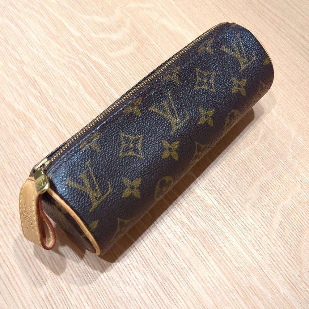 Louis Vuitton Monogram Truth Ronde Pen Case Pouch Accessory Case