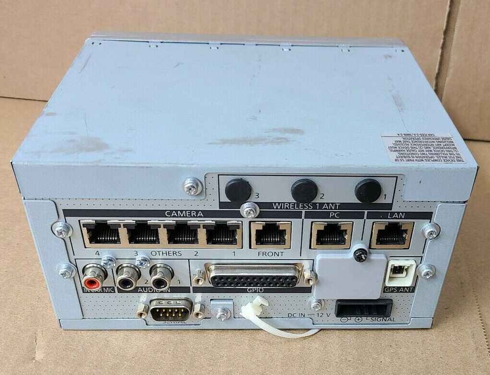 Panasonic Arbitrator Video Processing 360d recording + Power cable + Key WJ-VR30