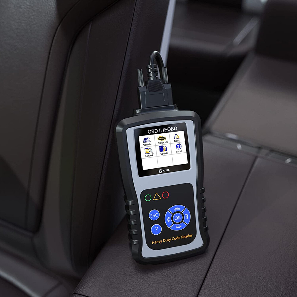 All System Diesel Truck Scanner Engine ABS System OBD Diagnostic Tool DTC Lookup