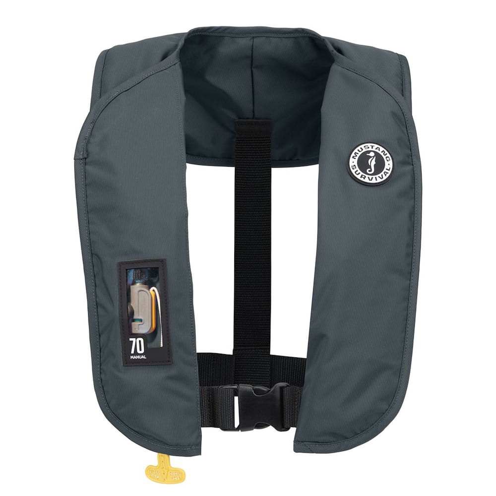 Single Type V Adult Gray 200D Nylon MIT 70 Personal Floatation Device