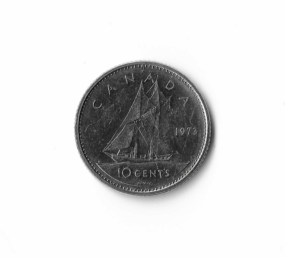1973 Canada - 10 Cents - 155 - Nickel - 2g
