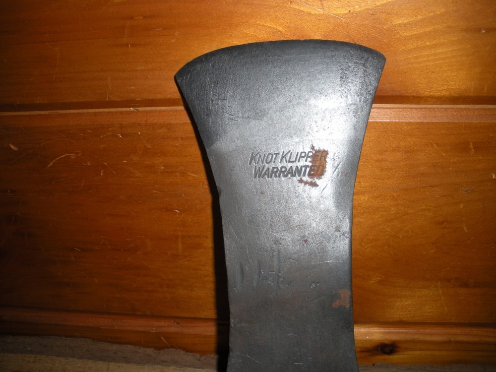Vintage KNOT KLIPPER Mann Double Bit Axe Head / Quality Collector Axe