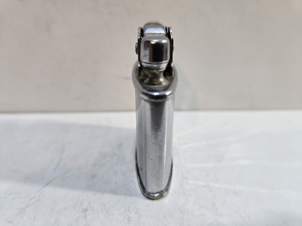VINTAGE WORKING RONSON Standard SILVER Tone LIGHTER 7541/26