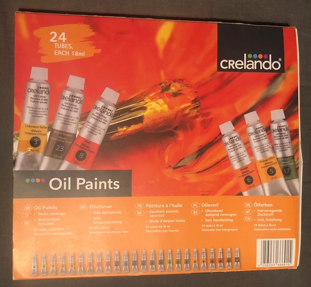 Crelando oil paints