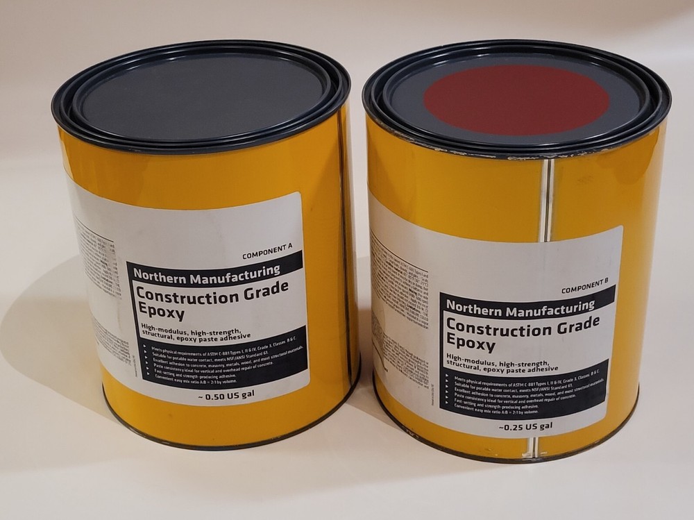 Construction Grade Epoxy Paste Adhesive Northern Manufacturing