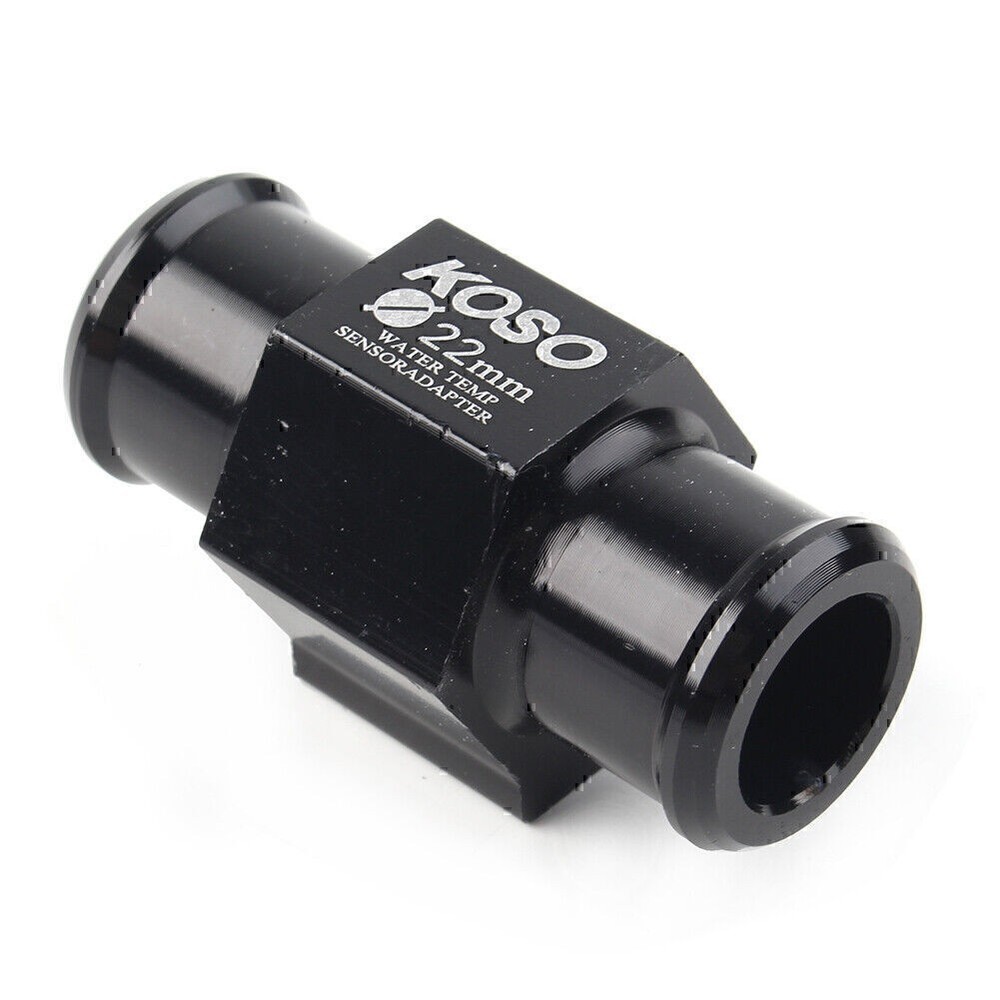 22mm Motorcycle Water Temp Temperature Joint Pipe Hose Sensor Gauge Adapter US