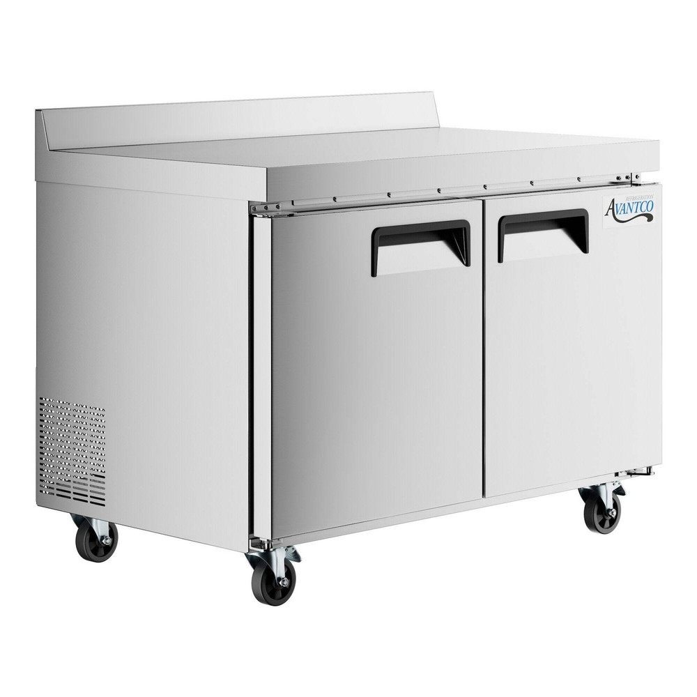 48" Worktop Refrigerator with 3 1/2" Backsplash