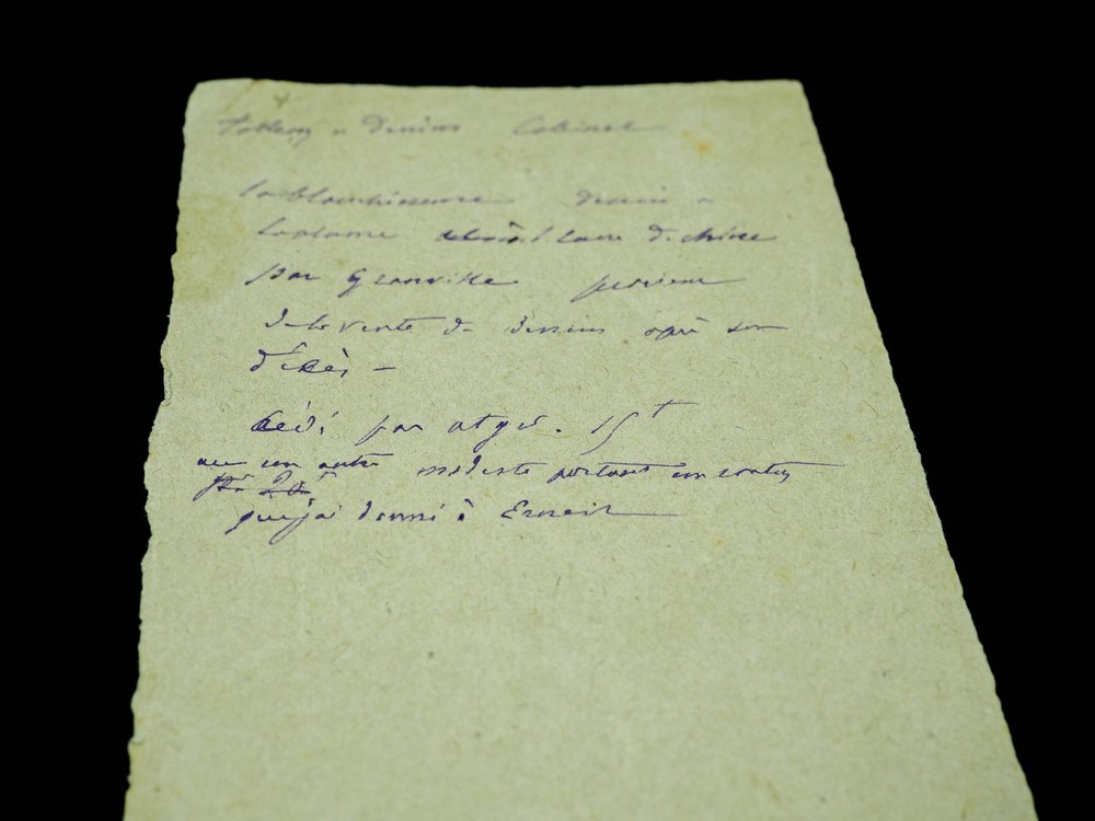 Camille SAINT SAENS - Autograph Letter