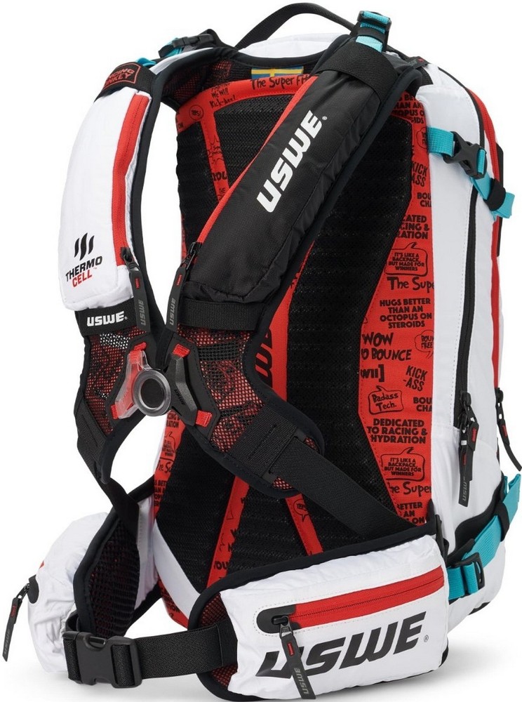 USWE Pow 16L Winter Protector Backpack Cool White