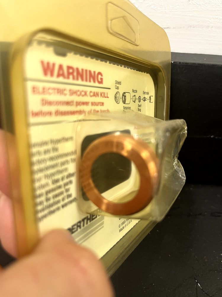 Hypertherm Non-Shielded Deflector Plasma Torch 020333 40-100Amp MAX 70/100
