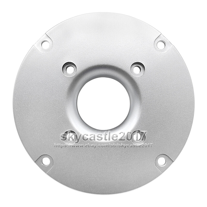 2pcs OD99mm Speaker Panel Cover Decorative Circle Tweeter Fixed Plate 30mm Hole