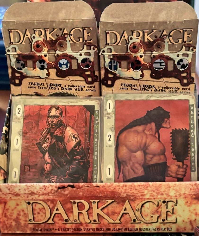 Dark Age: Feudal Lords CCG (1996) Unsealed Starter Deck Sets