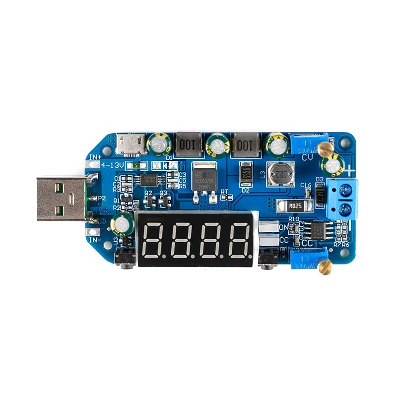 DC-DC Buck Boost 15W Voltage Converter Adjustable USB Power Supply Module 5V