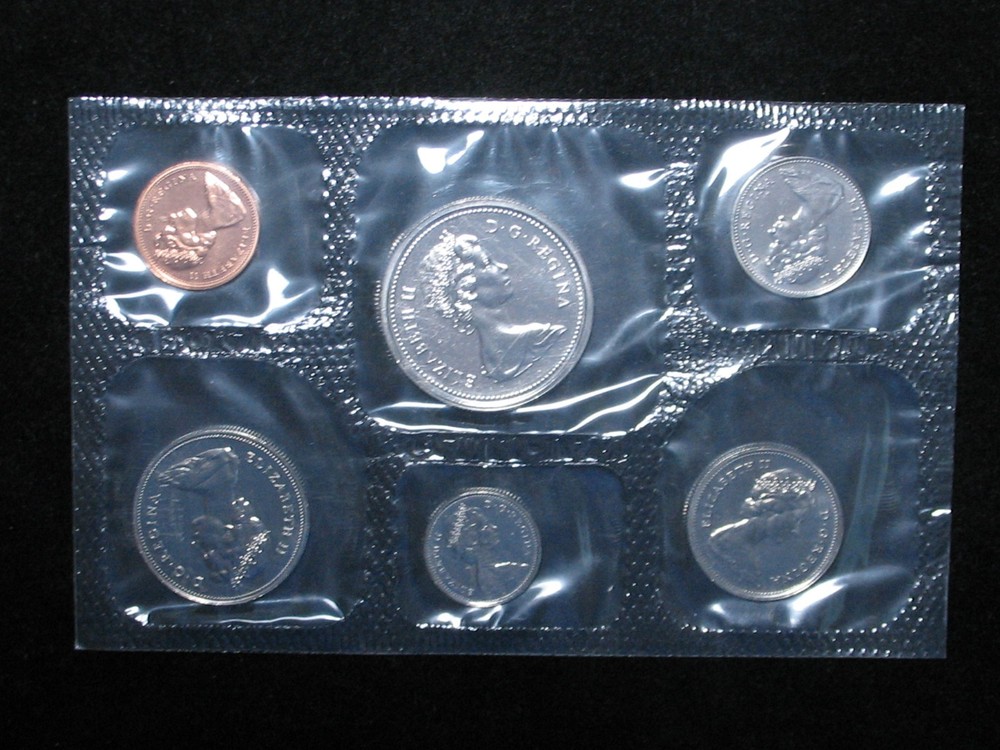 1976 CANADA PROOFLIKE MINT SET * WITH ORIGINAL MINT PACKAGING *