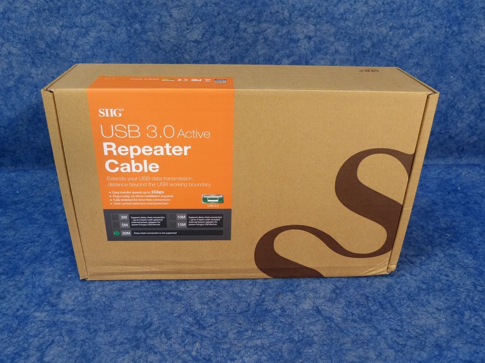 SIIG USB 3.0 Active Repeater Cable 20M JU-CB0811-S1