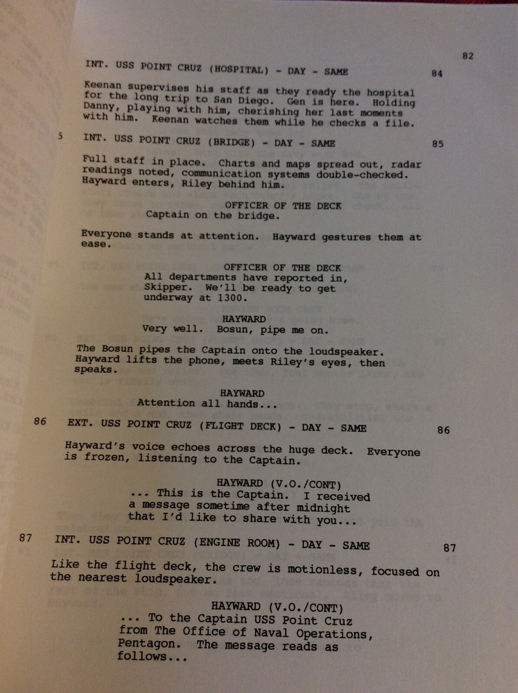 ORIGINAL SCRIPT A THOUSAND MEN AND A BABY RICHARD THOMAS DORIS ROBERTS MCRANEY