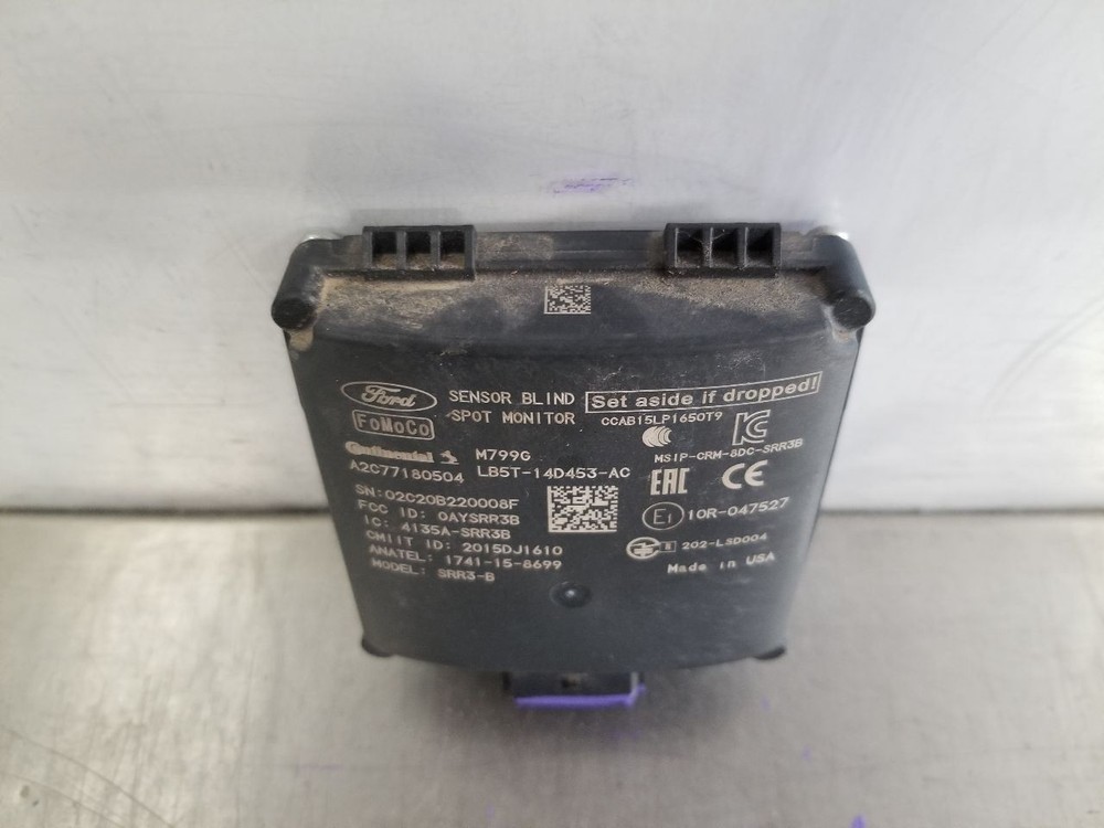 21 2021 LINCOLN AVIATOR BLIND SPOT CONTROL MODULE REAR RIGHT PASSENGER