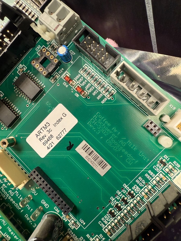 Schaerer Touch IT Series ARTM3 Main Controller Motherboard