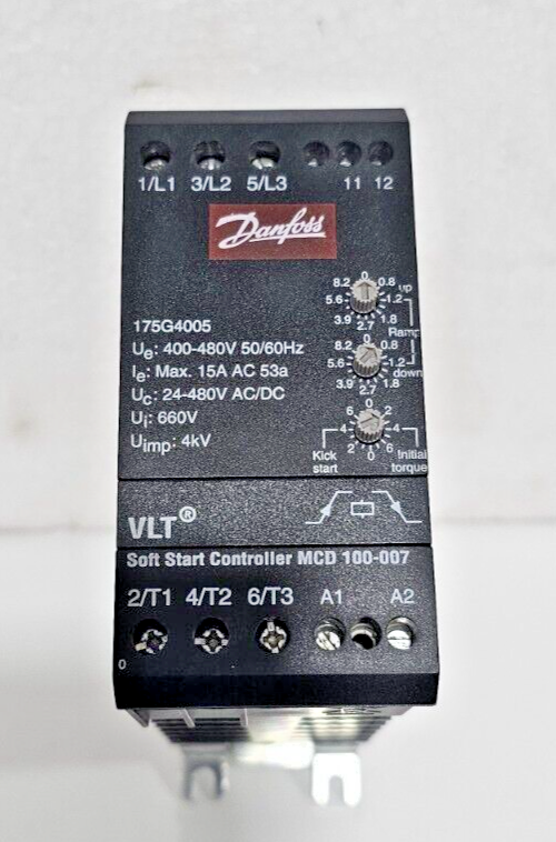 Danfoss 175G4005 VLT Soft Starter Controller MCD 100-007