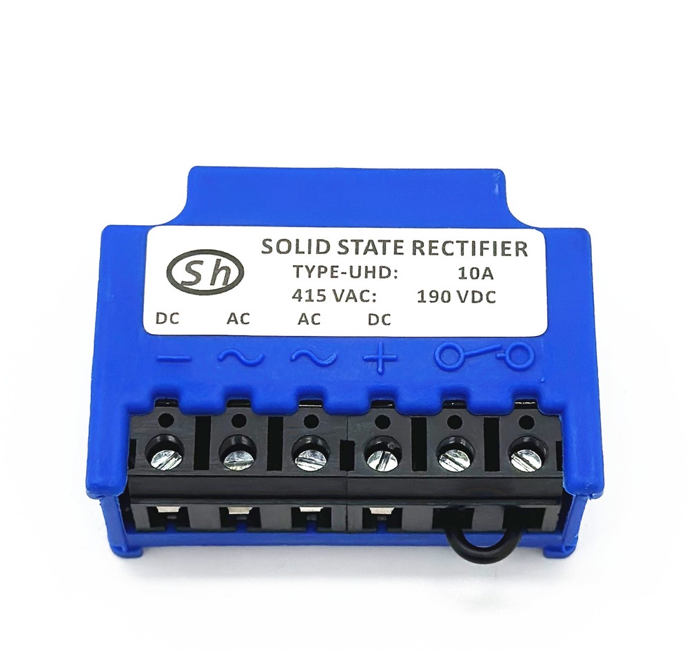 TYPE-UHD 10A 415VAC 190VDC SOLID STATE RECTIFIER half wave Brake Module