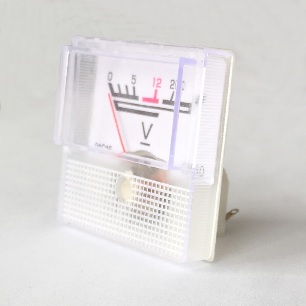 0-20V Analog Voltage Panel Meter voltmeter Guage 5PCS