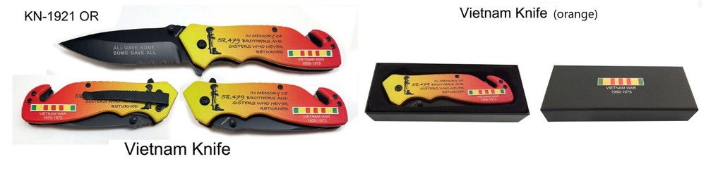 Vietnam Knife (orange)