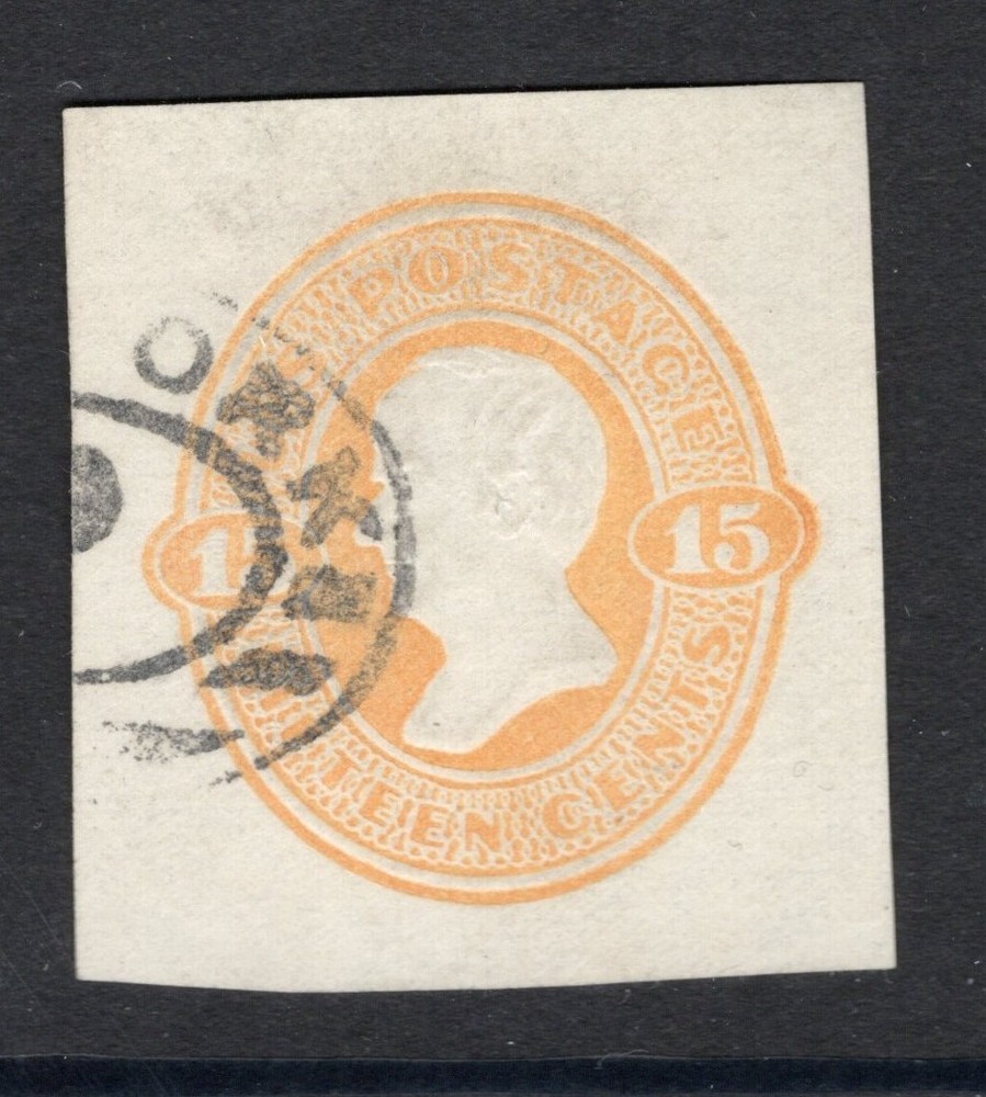 US Scott U198 Used - Cut Square - CV 35$