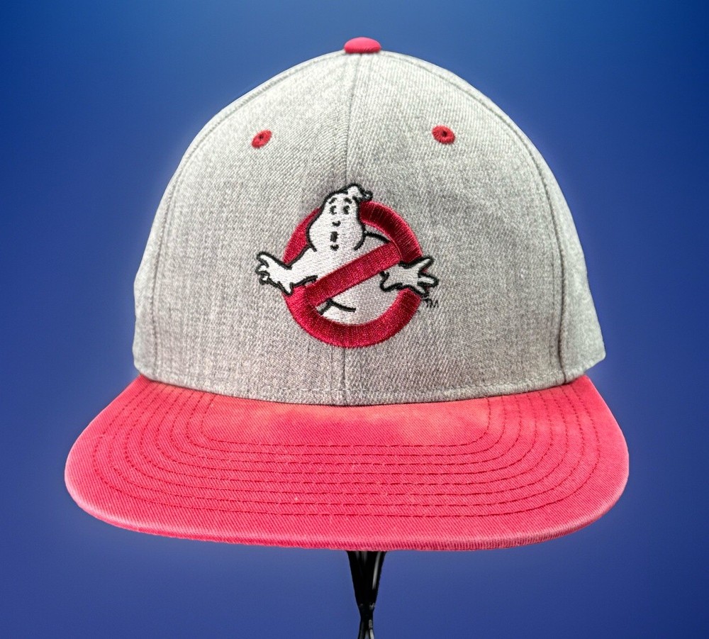 Ripple Junction Ghostbusters Baseball Hat SnapBack Adjustable Embroidered