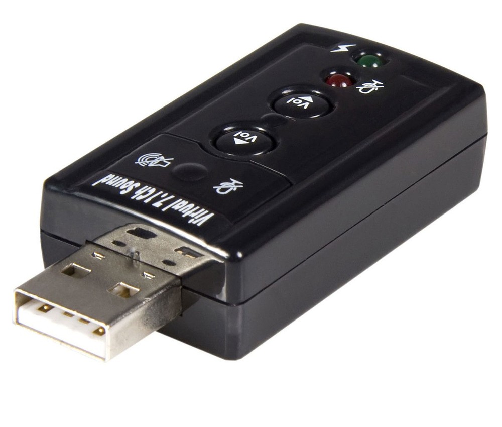 StarTech Virtual 7.1 USB Stereo Audio Adapter External Sound Card