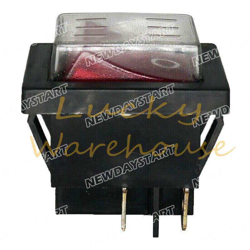 Waterproof W#Lamp Rocker Switch Replace Defond DRH-04-D 4-pins Switch~