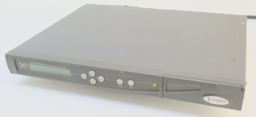 Scopus DV3 Codico IRD-2800 Professional Reciever Decoder