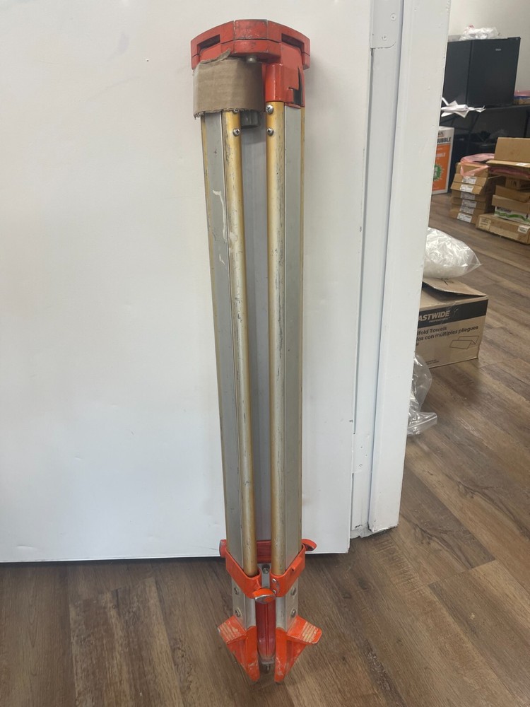 Surveying Auto level AL Tripod Flat Head Heavy Duty Contractor Tripod