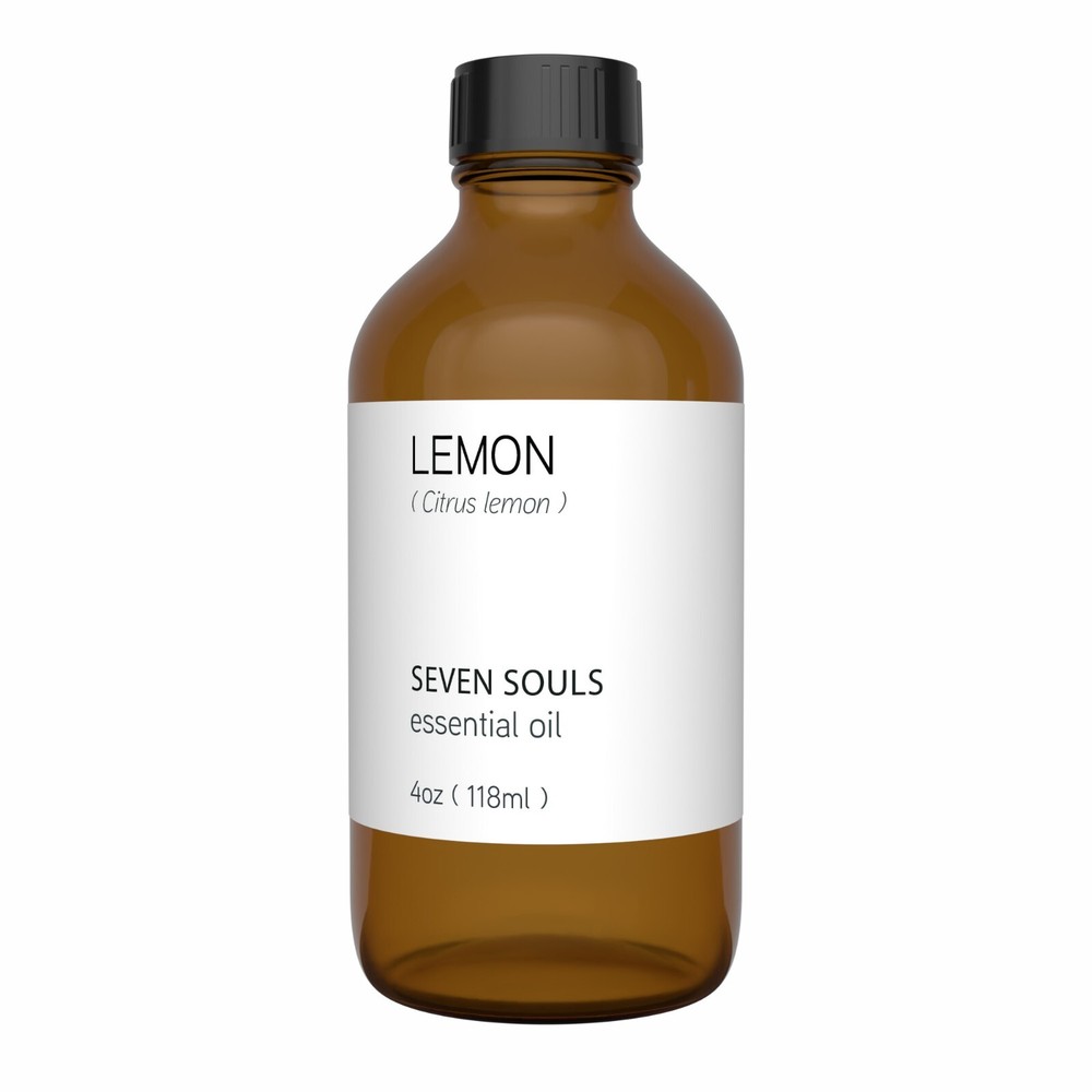 LEMON Organic Essential Oil - BULK 8OZ