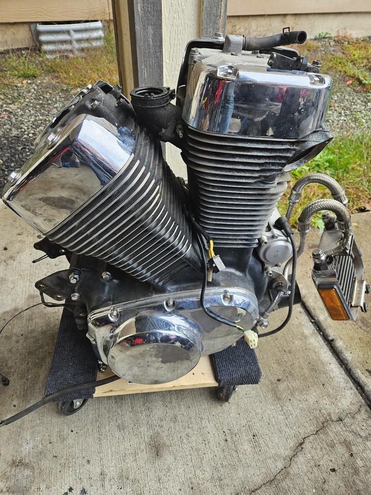 01 Suzuki Intruder S83 VS1400 Engine Motor Compression Tested