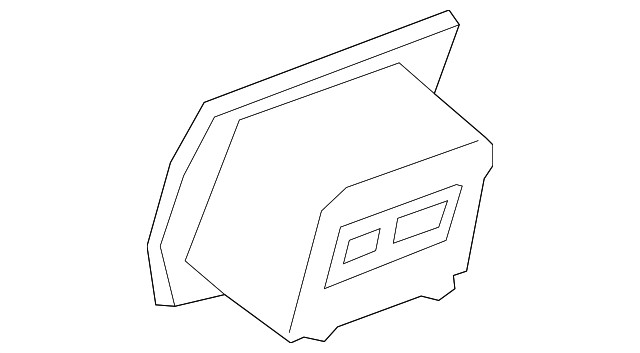 Genuine GM Mirror Assembly Gasket 86582422