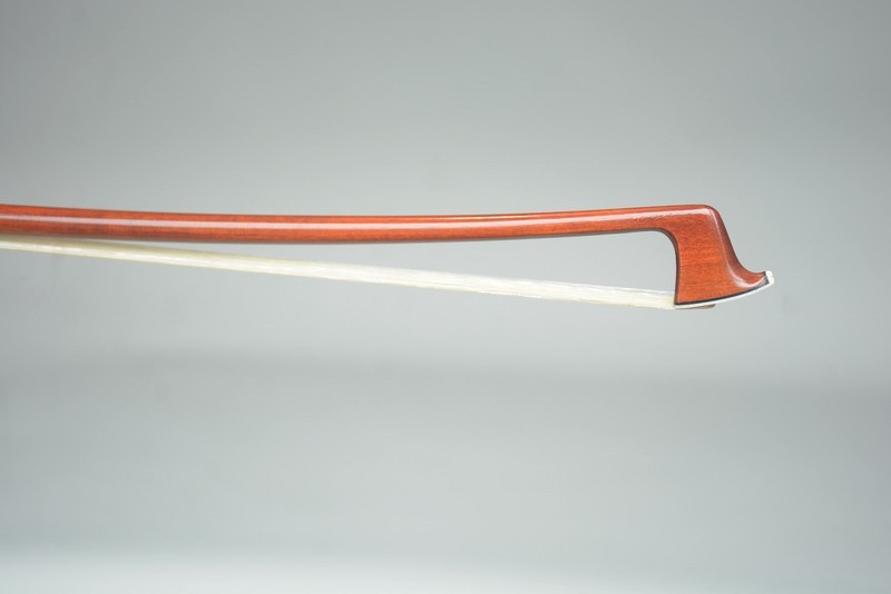Silver mounted!A TOP Genuine Pernambucowood Viola Bow.Highly recommend