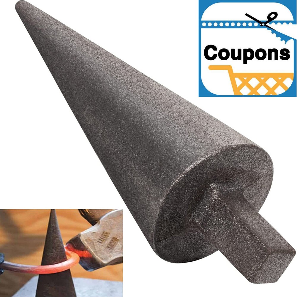 Blacksmith Anvil Mandrel Metal Forming Cone 1" Hardy Tool