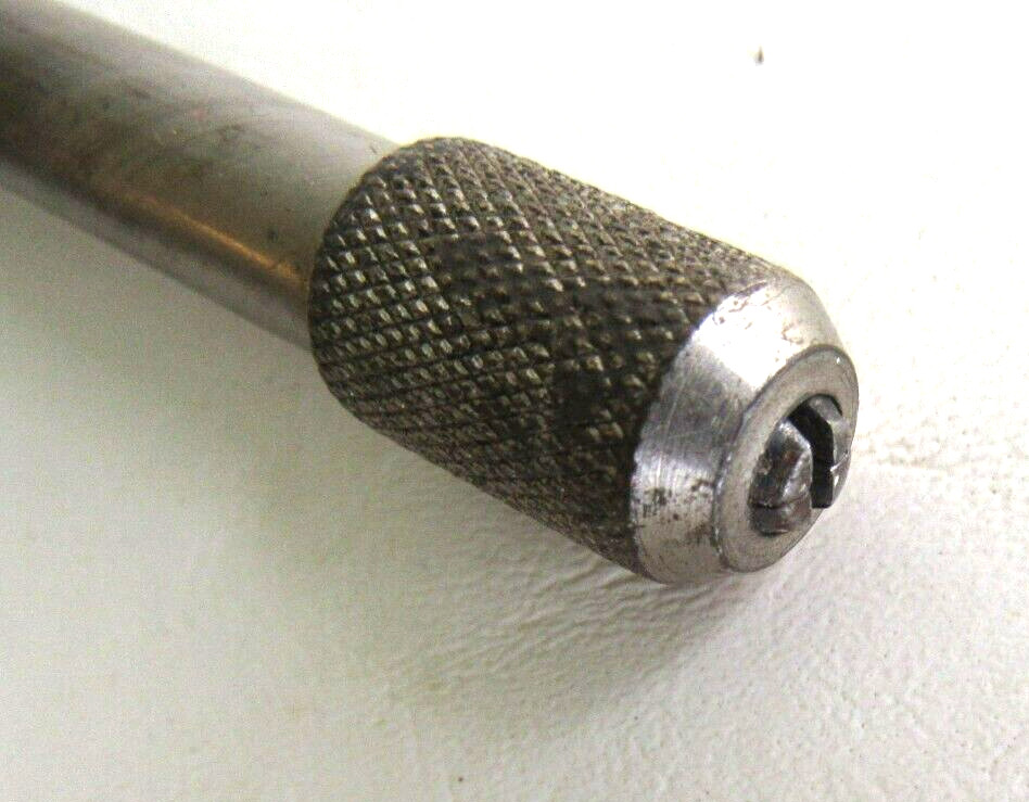 Vintage WARDS MASTER Ratchet Push Drill, no bits. 10" Long.