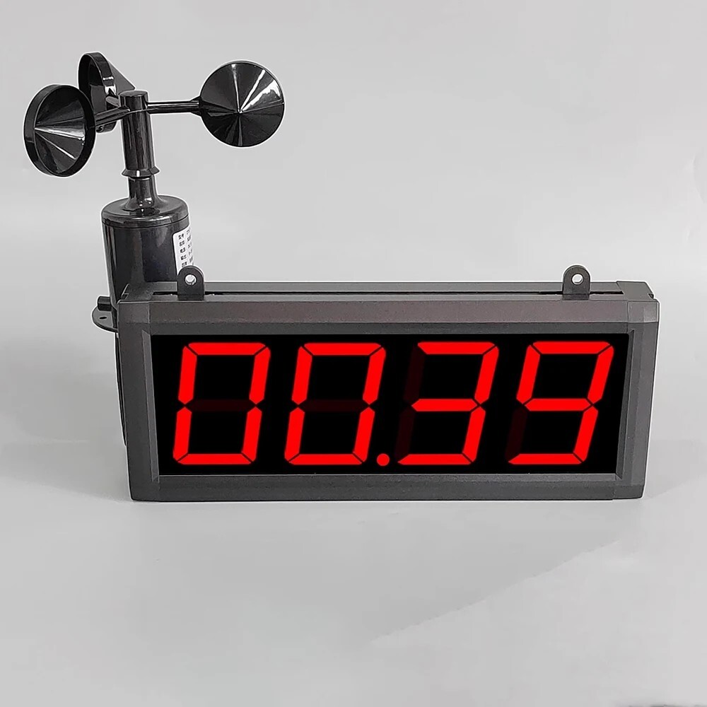 Large Screen Tower Crane Anemometer 0-30M/S Special Construction Site Wind Meter
