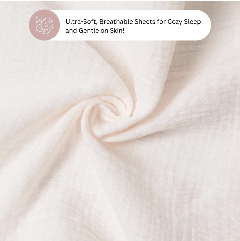 TansyPanda 3 Piece Bassinet Sheets