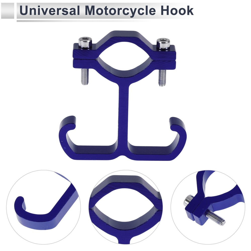 Alluper Motorcycle Compass Hook for Minio 1 Set Blue