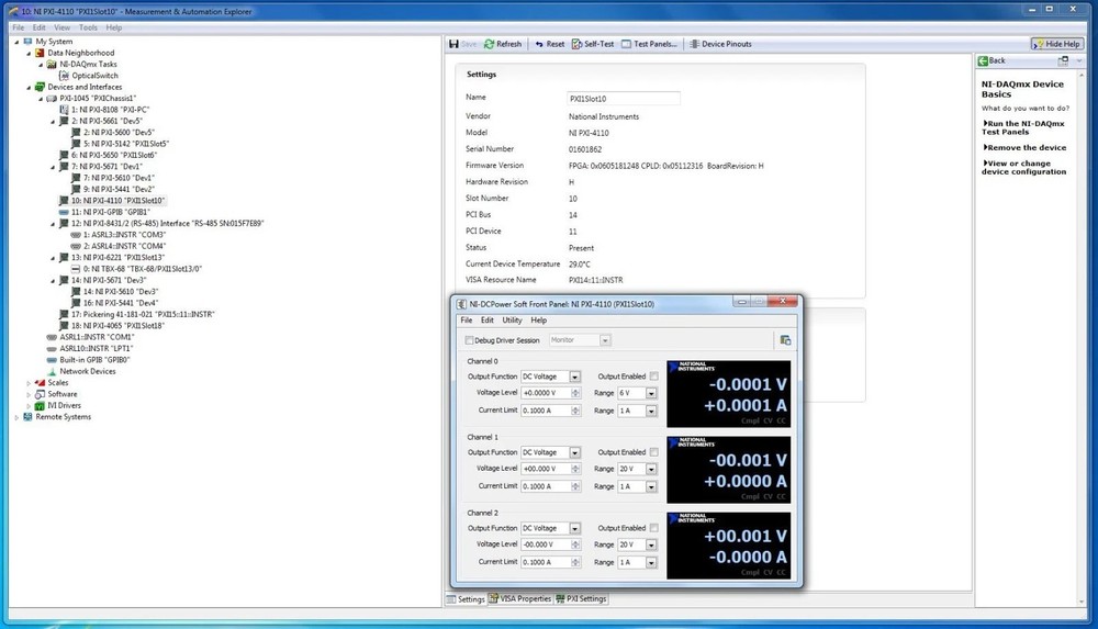 National Instruments Complete Lab Test System - Tested and Working