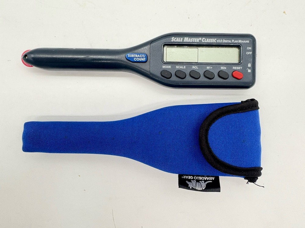 Scale Master Classic Model 6020 v3.2 Digital Plan Measure - Needs New Battery