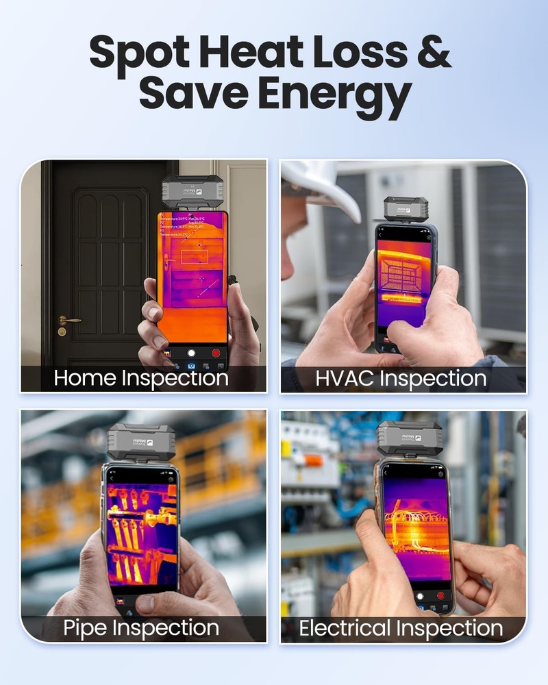 Thermal Camera for USB-C iPhone and Android, P1 Thermal Imaging Camera with 320×