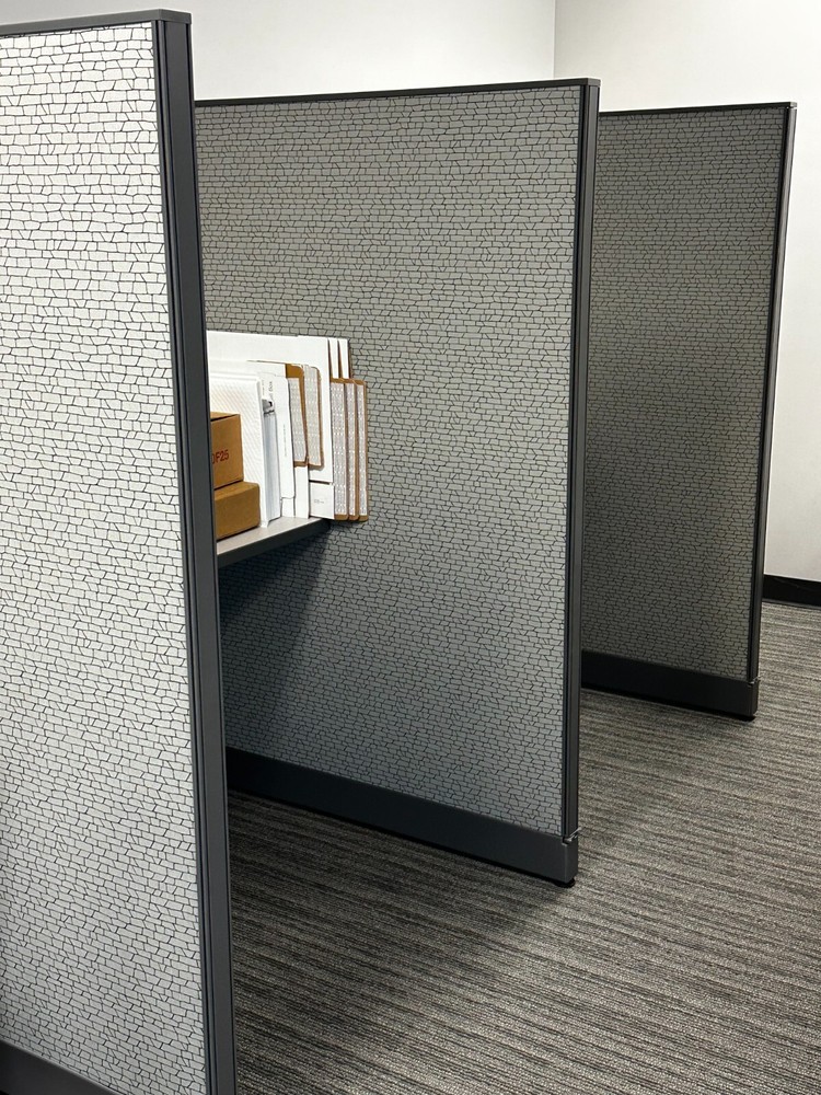 3' x 3' x 62" H Cubicles / Study/Telemarketers by Herman Miller