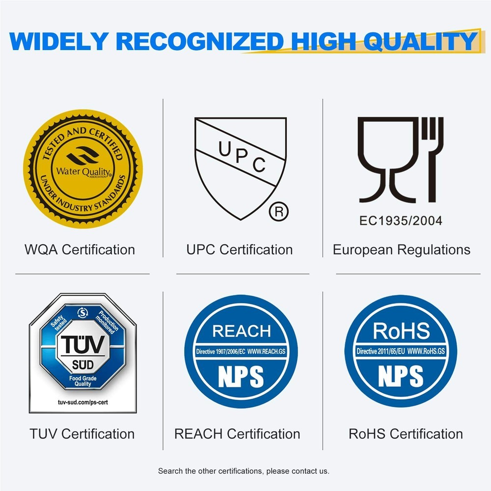 Fit For LG LT700P ADQ36006101 RWF1200A Water Filter Air Filter 3 Pack