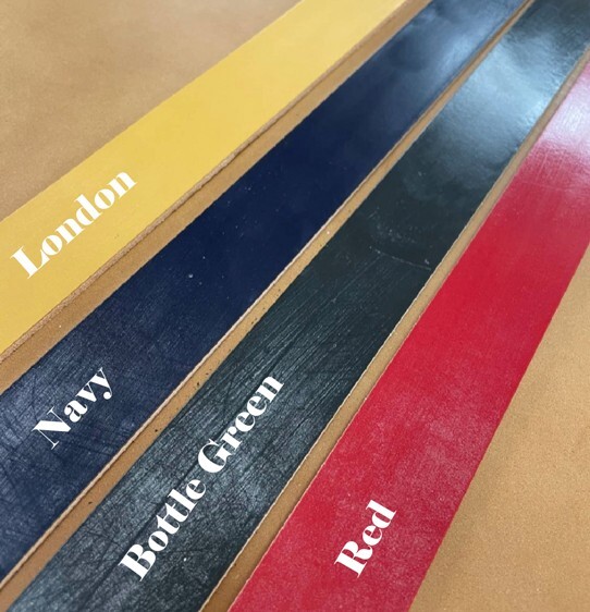 Bridle Strap - Vegtanned, leather, Belt Strap