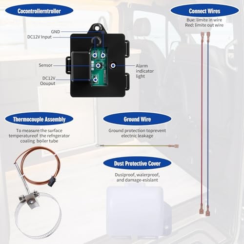 ?????? Temp Monitor Control Kit - Upgraded Temperature Sensor for